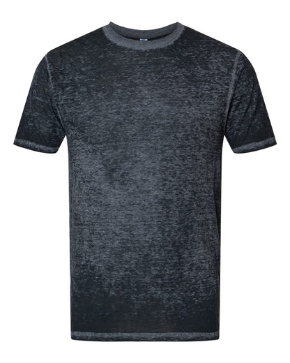 Colortone Acid Wash Burnout T-Shirt 1350 #color_Twilight Black