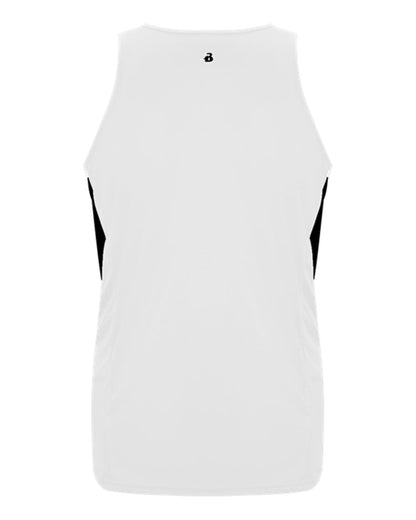 Alleson Athletic Youth Stride Singlet 2667 #color_White/ Black