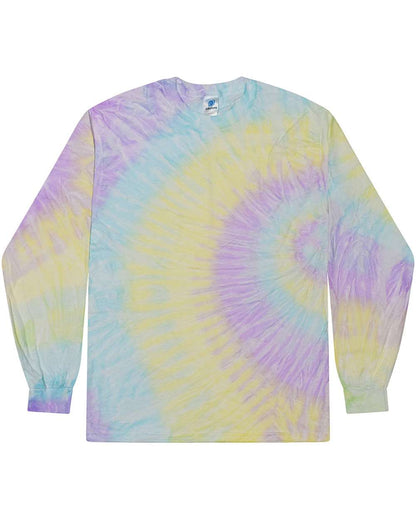 Colortone Youth Tie-Dyed Long Sleeve T-Shirt 2000Y #color_Mystique