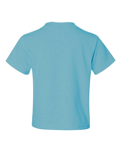 JERZEES Youth Dri-Power® 50/50 T-Shirt 29BR #color_Aquatic Blue