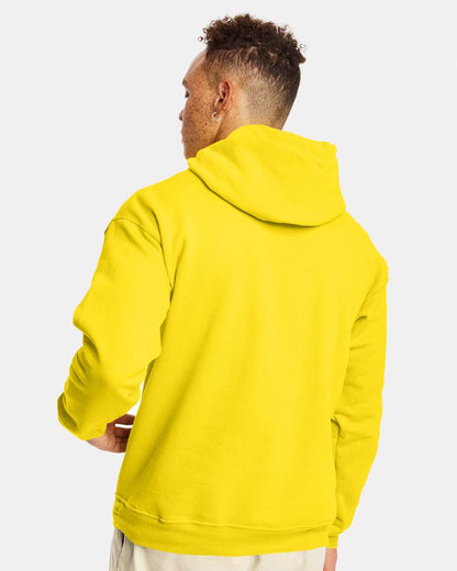 Hanes Unisex EcoSmart® Hooded Sweatshirt P170 #colormdl_Athletic Yellow