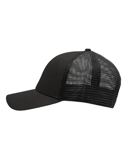 Sportsman Traditional Lo-Pro Mesh Back Trucker Fit Cap SP1450 #color_Chino Charcoal/ Black