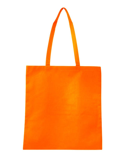 Q-Tees Non-Woven Tote Bag Q126300 #color_Orange