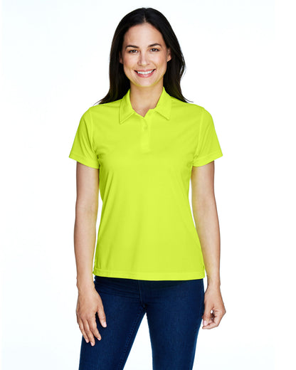 Team 365 Ladies' Command Snag Protection Polo TT21W #color_SAFETY YELLOW