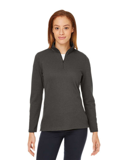 Devon & Jones Women's New Classics® Performance Quarter-Zip Pullover DG400W #colormdl_Graphite