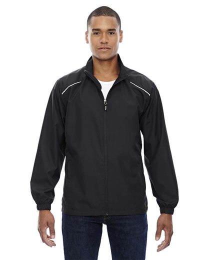 CORE365 Men's Tall Techno Lite Motivate Unlined Lightweight Jacket 88183T #colormdl_Black