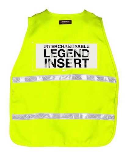 Kishigo Unisex 700 Series Incident Command Vest 3700 #color_3713I Lime