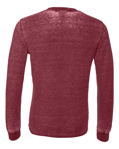 J. America Men's Vintage Zen Thermal Long Sleeve T-Shirt 8241 #color_Simply Red