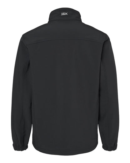 DRI DUCK Men's Tall Motion Soft Shell Jacket 5350T #color_Charcoal