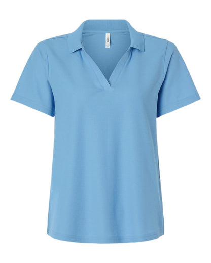 CORE365 Women's Resolve CVC Performance Pique Polo CE106W #color_Columbia Blue