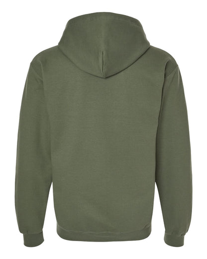 Gildan Unisex Softstyle® Full-Zip Hooded Sweatshirt SF600 #color_Military Green