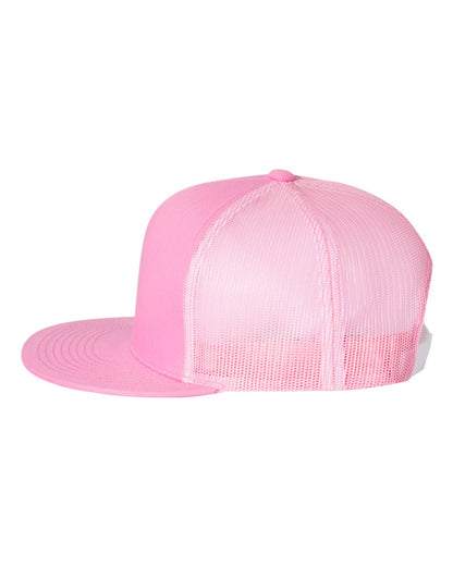 YP Classics Five-Panel Classic Trucker Cap 6006 #color_Pink