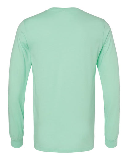 BELLA + CANVAS Jersey Long Sleeve Tee 3501 #color_Mint