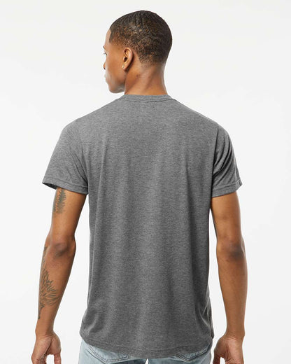 Tultex Poly-Rich T-Shirt 241 #colormdl_Heather Charcoal