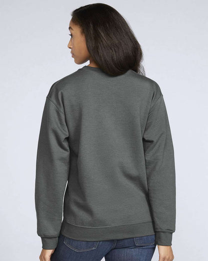 Gildan Unisex Softstyle® Midweight Crewneck Sweatshirt SF000 #colormdl_Charcoal