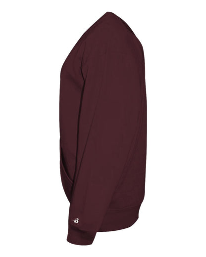 Badger Pocket Sweatshirt 1252 #color_Maroon