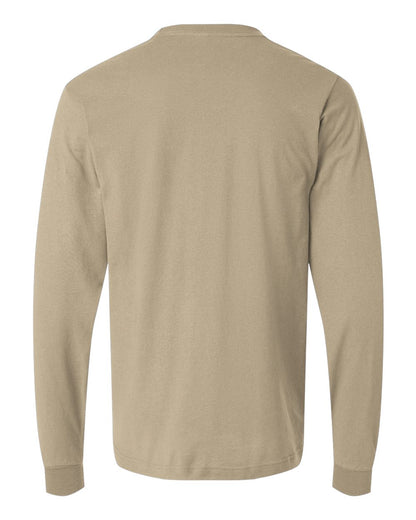 Tultex Unisex Fine Jersey Long Sleeve T-Shirt 202LS #color_Sand