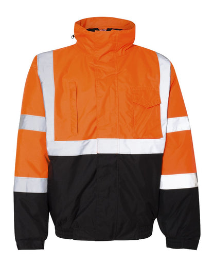 Kishigo Unisex Economy Bomber Jacket JS121-122 Kishigo Unisex Economy Bomber Jacket JS121-122