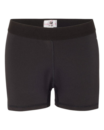 Badger Women’s 3" Pro-Compression Shorts 4629 Badger Women’s 3&quot; Pro-Compression Shorts 4629