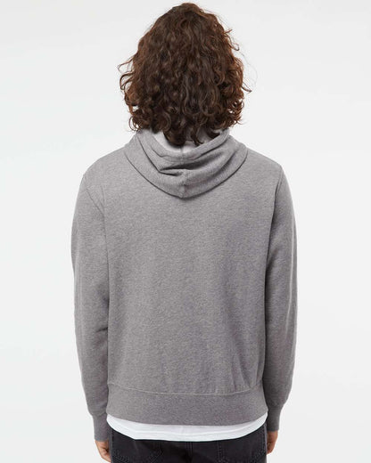 Independent Trading Co. Unisex Lightweight Hooded Sweatshirt AFX90UN #colormdl_Gunmetal Heather