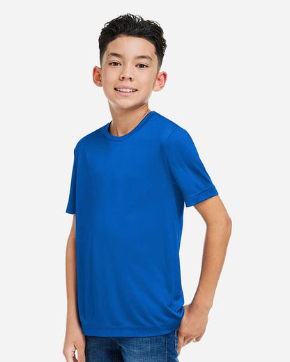 CORE365 Youth Capital Performance T-Shirt CE10Y #colormdl_True Royal