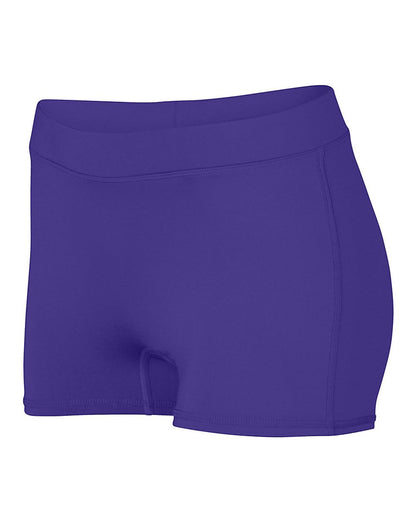 Augusta Sportswear Women's Dare Shorts 1232 #color_Purple