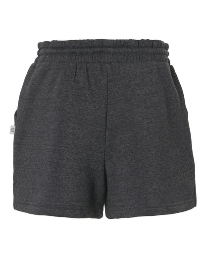 Boxercraft Women's Fleece Shorts BW6502 #color_Charcoal Heather