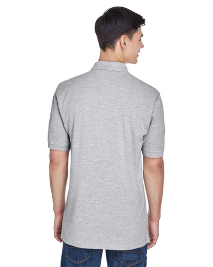 Harriton Men's Easy Blend™ Polo M265 #colormdl_Grey Heather