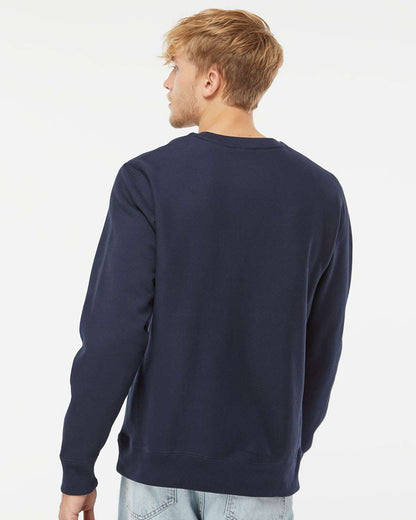 Independent Trading Co. Unisex Legend Premium Heavyweight Cross-Grain Crewneck Sweatshirt IND5000C #colormdl_Classic Navy