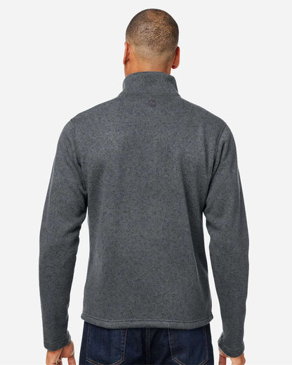 Marmot Men's Drop Line Fleece Jacket M16223 #colormdl_Steel Onyx Heather