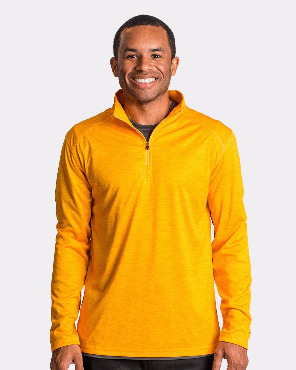 Badger Tonal Blend Quarter-Zip Pullover 4172