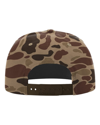 Richardson Printed Umpqua Cap 256P #color_Bark Duck Camo/ Brown