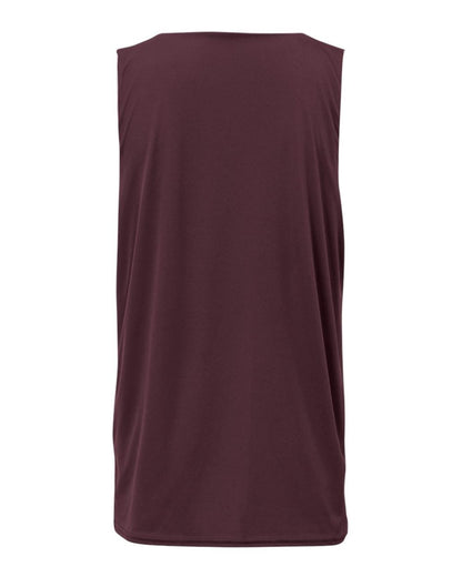 Badger Women's B-Core Reversible Tank Top 4169 #color_Maroon