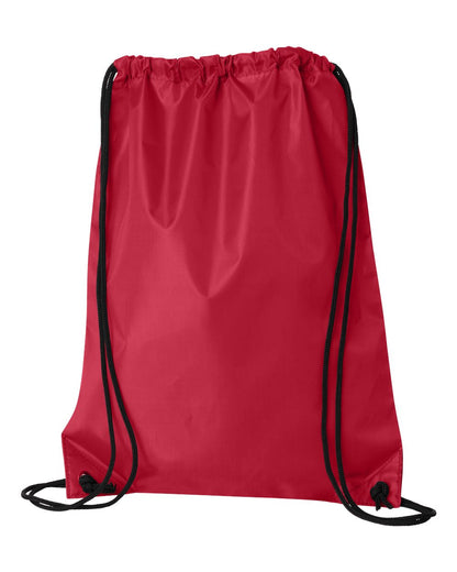 Liberty Bags Value Drawstring Backpack 8886 #color_Red