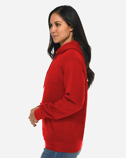 Lane Seven Unisex Premium Pullover Hooded Sweatshirt LS14001 #colormdl_Red