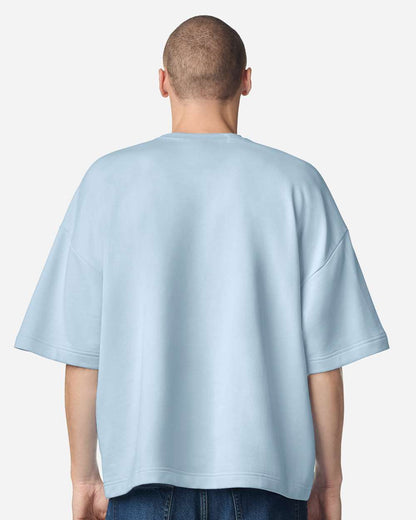 American Apparel Unisex French Terry Ex Crew FTEX00 #colormdl_Powder Blue