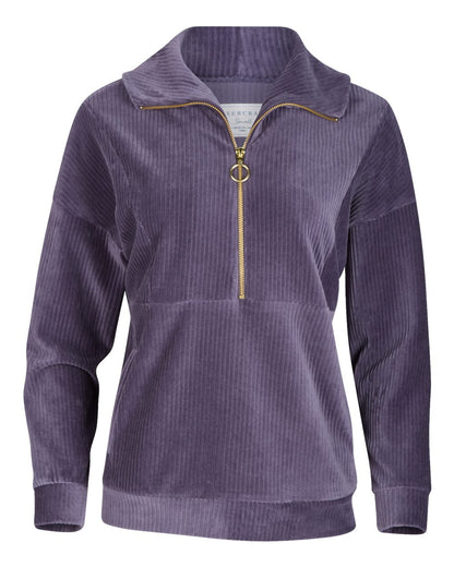 Boxercraft Women's Manchester Quarter Zip BW5203 #color_Mystic