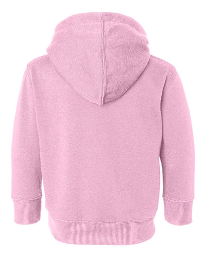 Rabbit Skins Toddler Pullover Fleece Hoodie 3326 #color_Pink