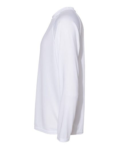 Augusta Sportswear Attain Color Secure® Performance Long Sleeve T-Shirt 2795 #color_White