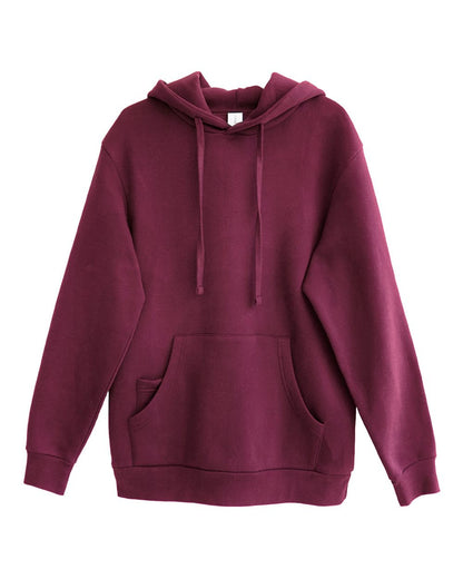 Threadfast Apparel Unisex Epic Fleece Pullover Hooded Sweatshirt T2000 #color_Maroon