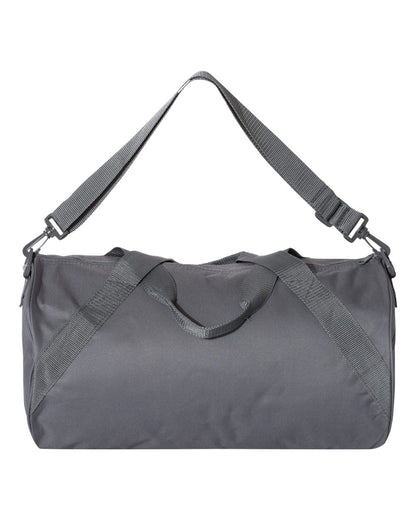 Liberty Bags Recycled 18” Small Duffel Bag 8805 #color_Charcoal