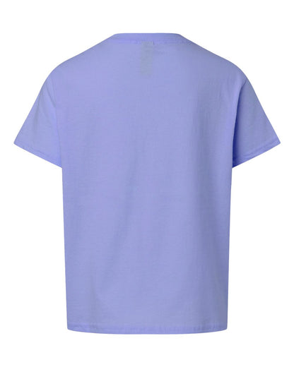 Gildan Youth Light Cotton T-Shirt 3000B #color_Violet