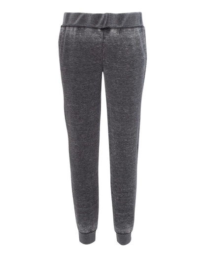 J. America Women’s Vintage Zen Fleece Joggers 8944 #color_Dark Smoke