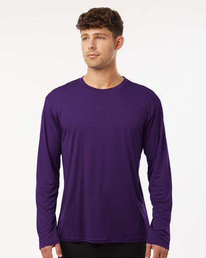 AllPro Unisex Pro-Lock Performance Long Sleeve T-Shirt 48400 #colormdl_Purple