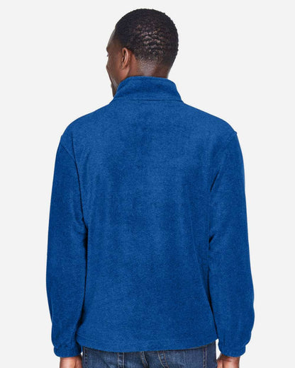 Harriton Men's Fleece Quarter-Zip Pullover M980 #colormdl_True Royal