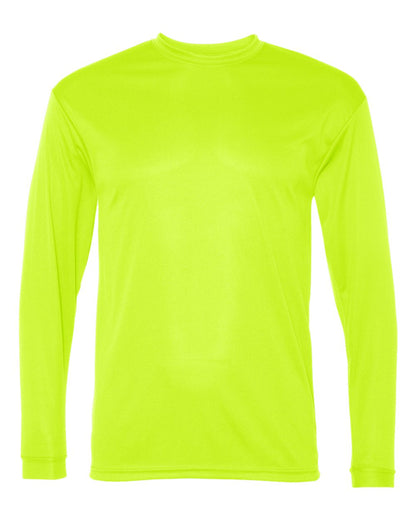 C2 Sport Unisex Performance Long Sleeve T-Shirt 5104 #color_Safety Yellow