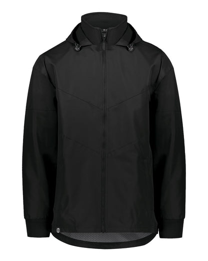 Holloway Men's Potomac Hooded Jacket 229527 #color_Black