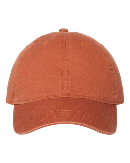 CAP AMERICA Relaxed Golf Dad Hat i1002 #color_Burnt Orange