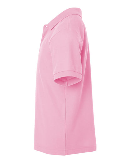 AllPro Youth Pique Polo 62800Y #color_Light Pink