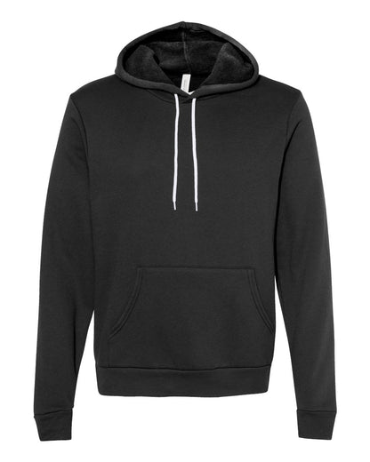 BELLA + CANVAS Sponge Fleece Hoodie 3719 #color_Vintage Black